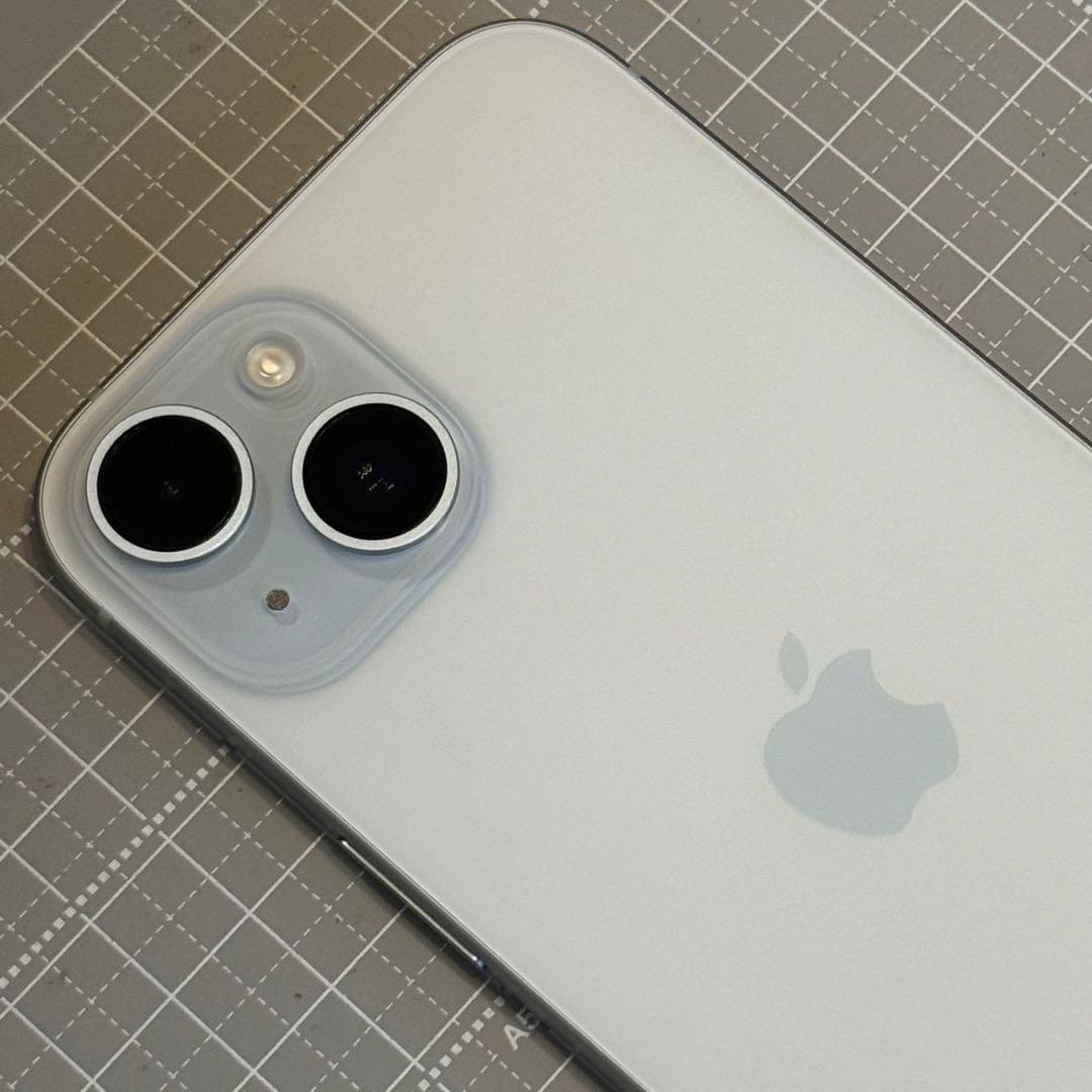 iPhone15 128GB ブルー バッテリー100%