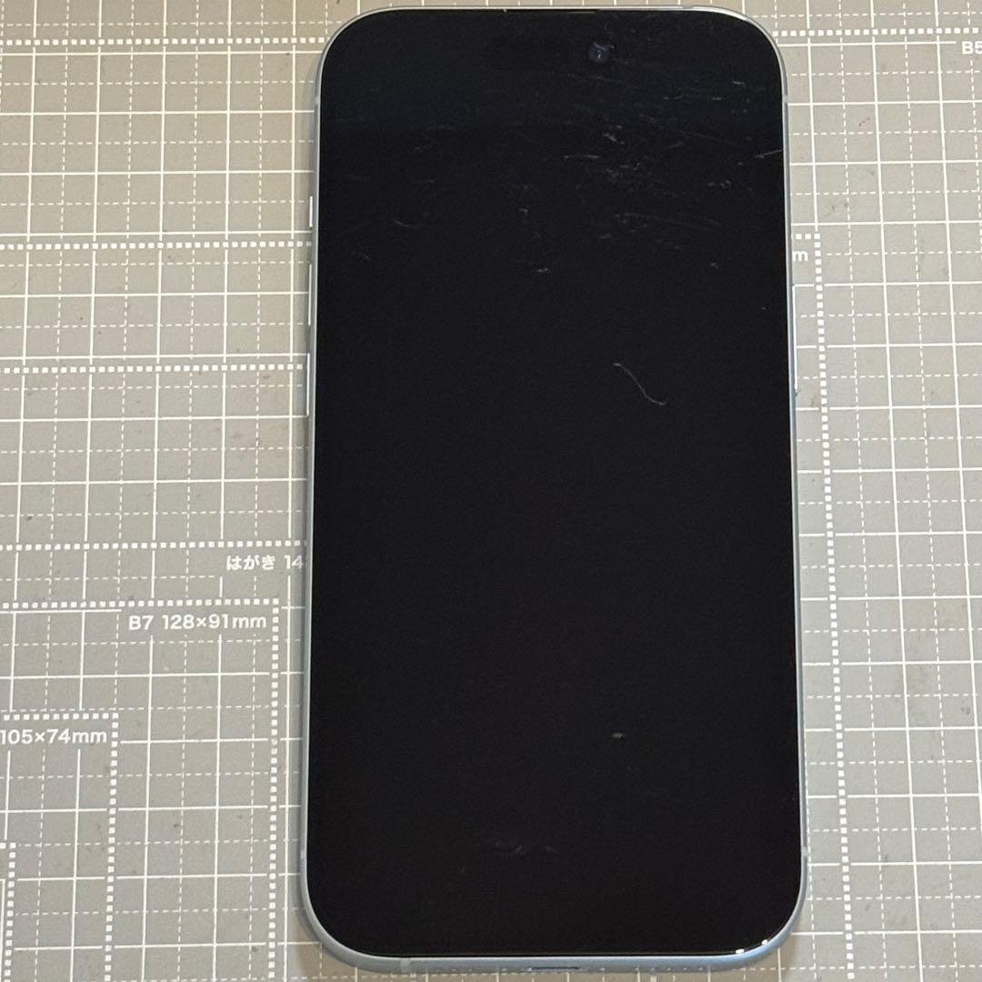 iPhone15 128GB ブルー バッテリー100%