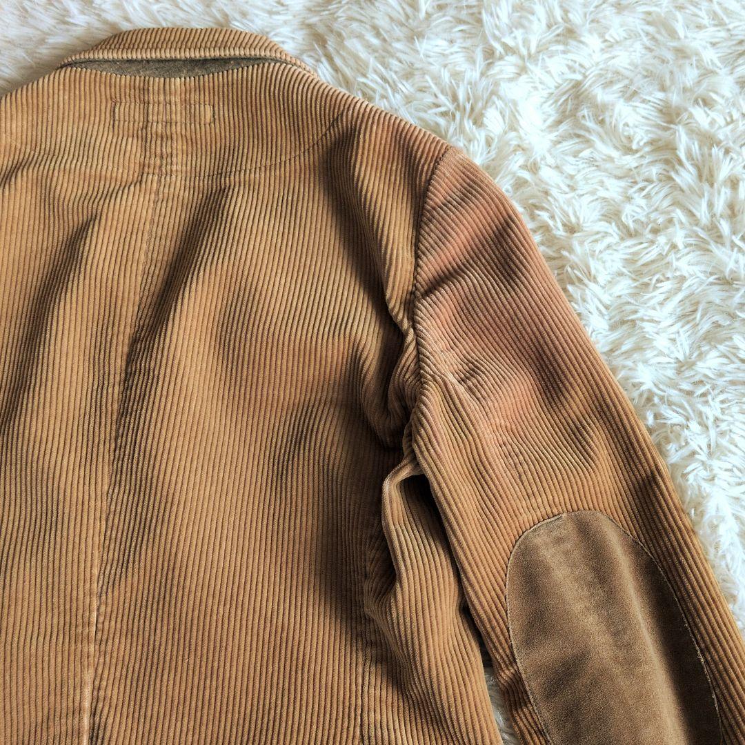 ラルフローレンベージュ コーデュロイ テーラードジャケットM　11号