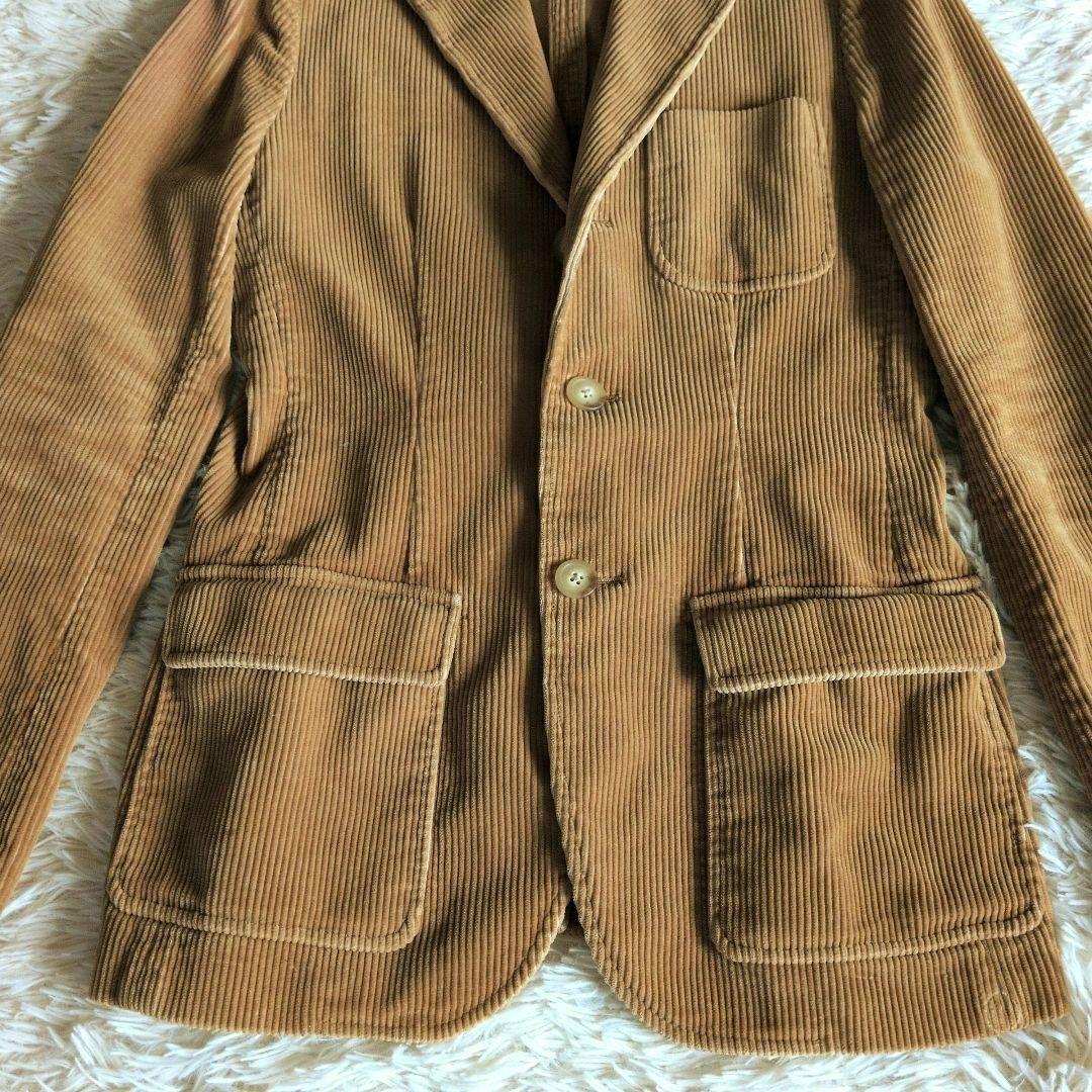 ラルフローレンベージュ コーデュロイ テーラードジャケットM　11号