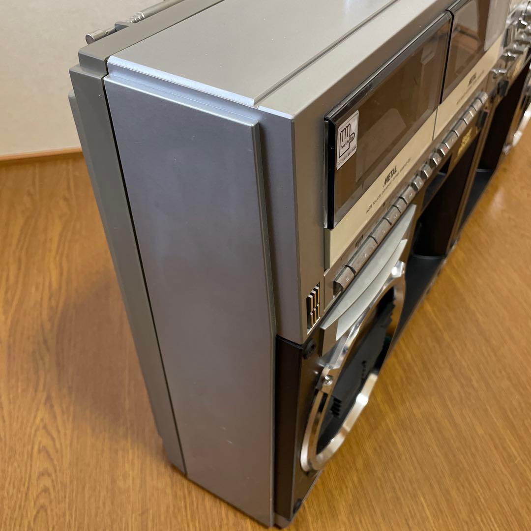 【念のためジャンク品】GF-909 SHARP スーパーボワー ラジカセ