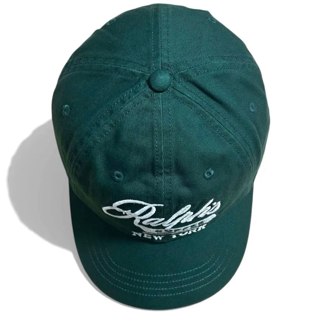 タグ付き新品❗️ラルフズコーヒー Ralph’s Coffee BB キャップ 緑