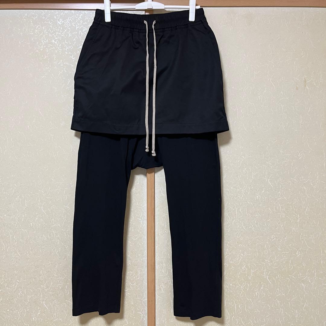 【確実本物】Rick Owens DRKSHDW スカートレイヤードパンツ