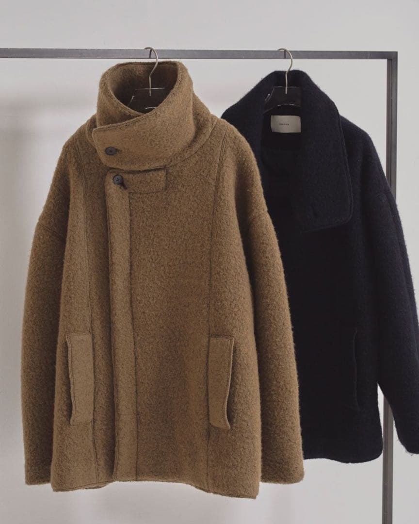 ジャケット・アウター TODAYFUL Standcollar Boucle Jacket 36