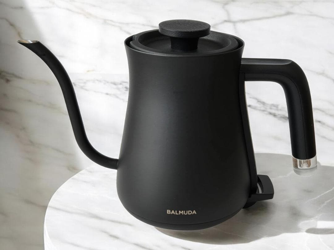美品 BALMUDA 元箱 取説The Pot ブラック 電気ケトル 0.6L