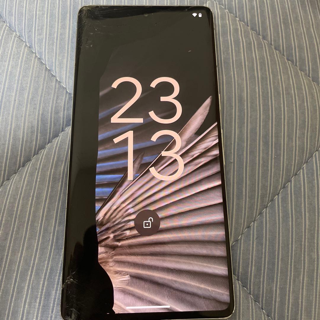 pixel 7pro 256GB 画面割れ、使用期間3ヶ月