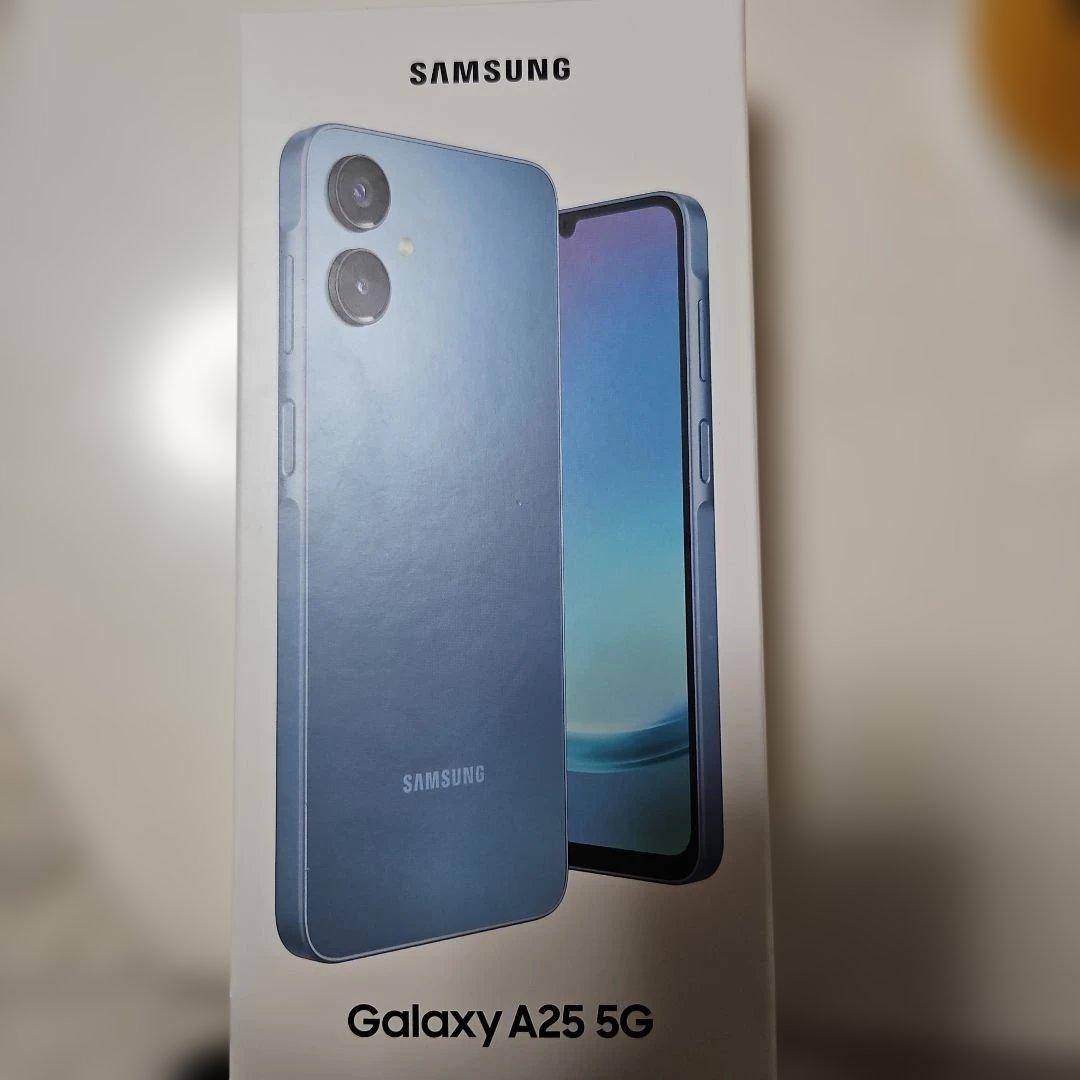 【新品未開封】Samsung Galaxy A25 5G 本体 ブルー