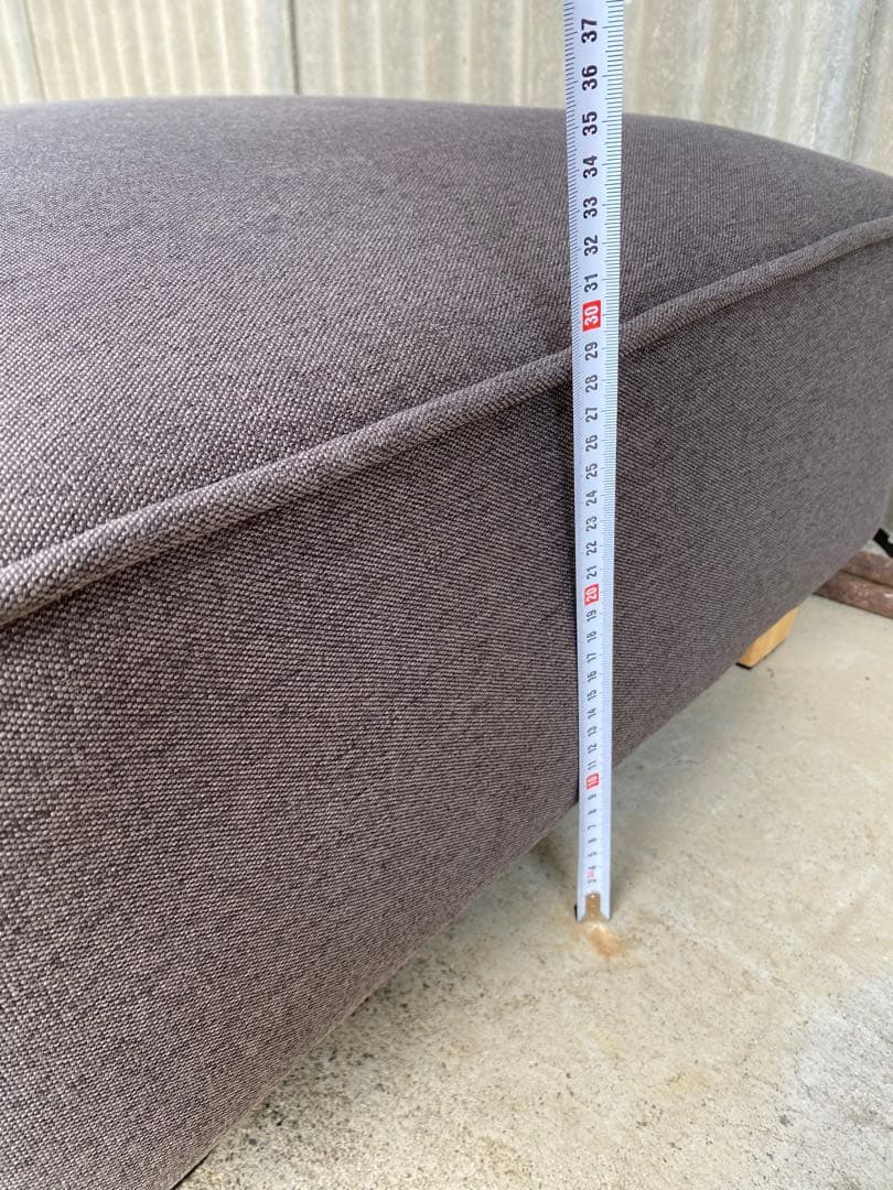 オットマン　ローソファ　スツール　グレー　ソファ