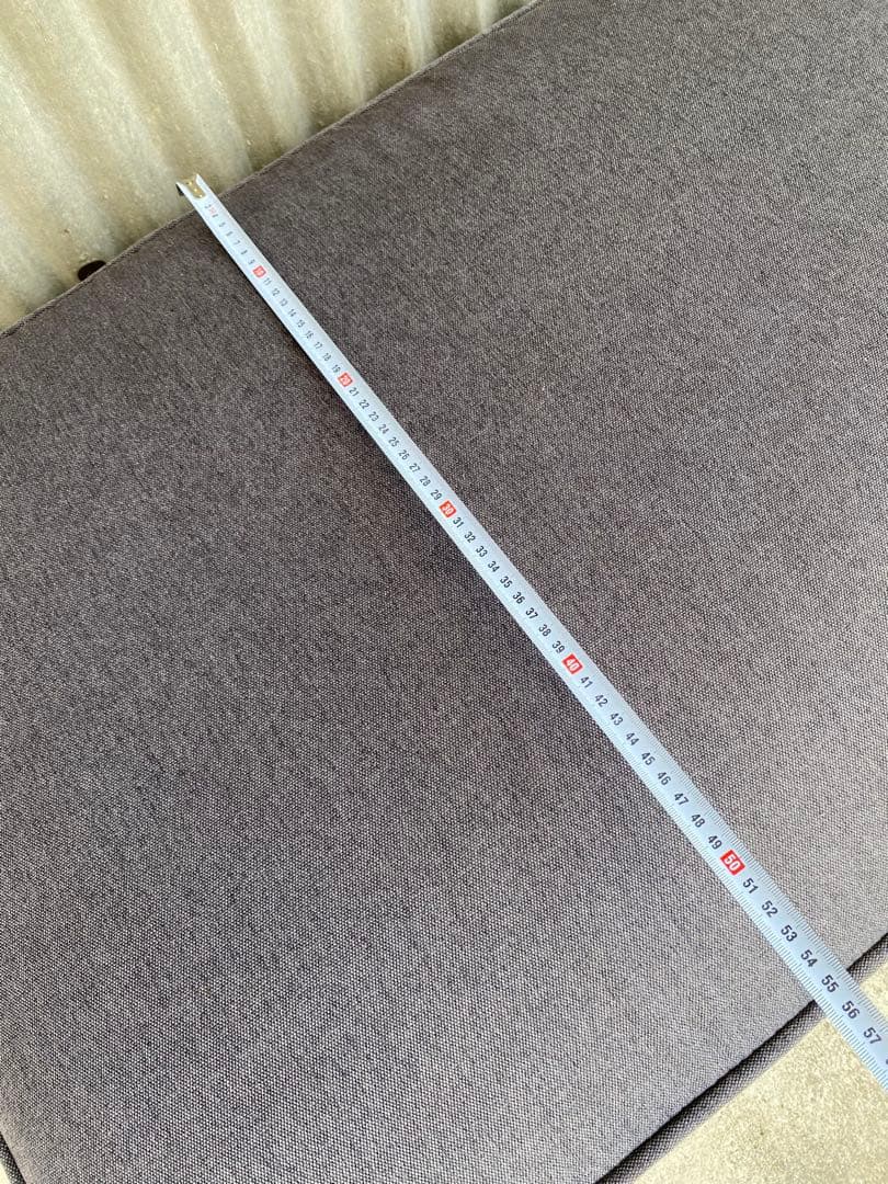 オットマン　ローソファ　スツール　グレー　ソファ