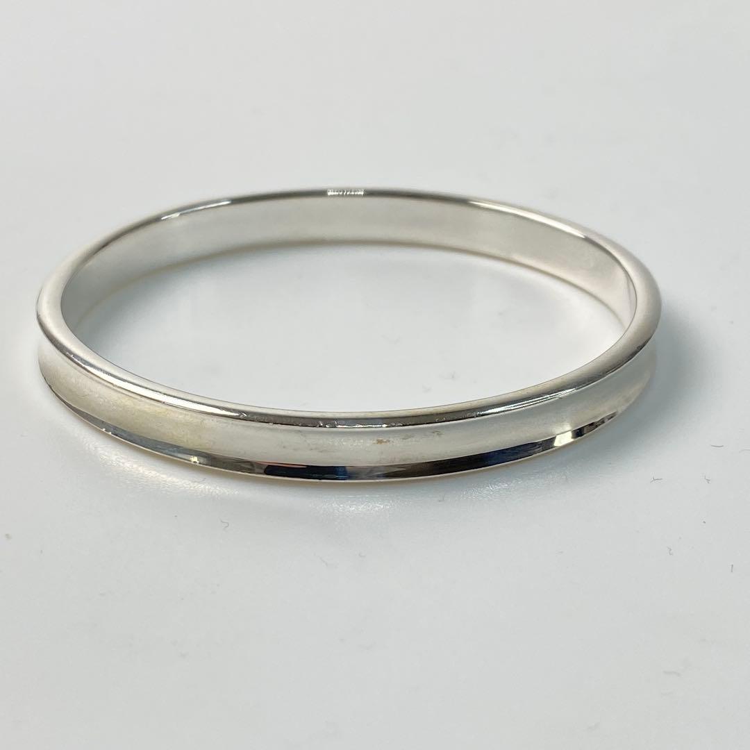 美品 ティファニーTiffany 925 シルバー バングル 1837