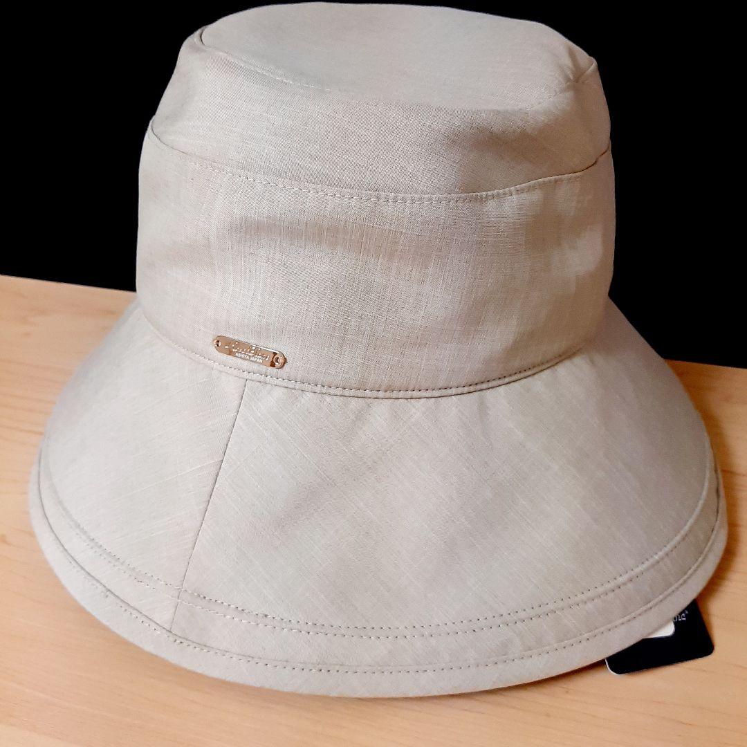 新品タグ付き　芦屋 ロサブラン　100％ 完全遮光　プレーンハット 10cm