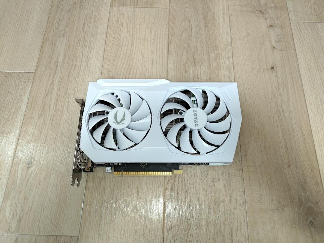 グラフィックボード・グラボ・ビデオカード ZOTAC GeForce RTX 3060 Ti White