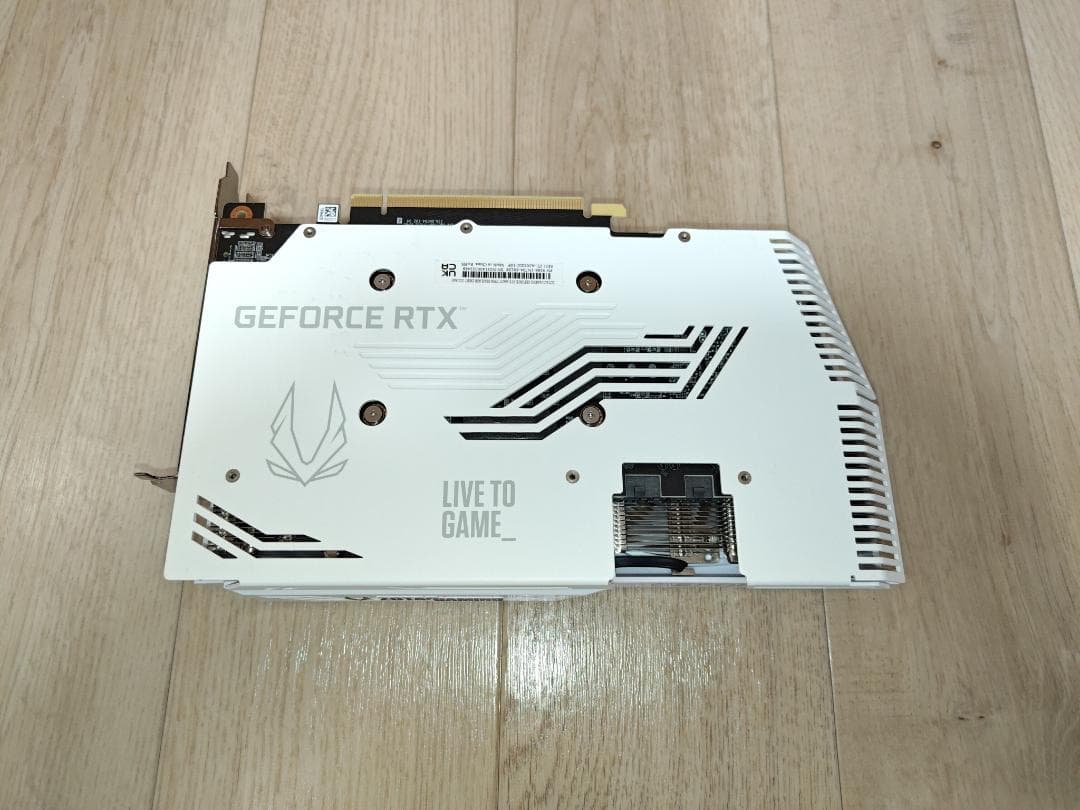 グラフィックボード・グラボ・ビデオカード ZOTAC GeForce RTX 3060 Ti White