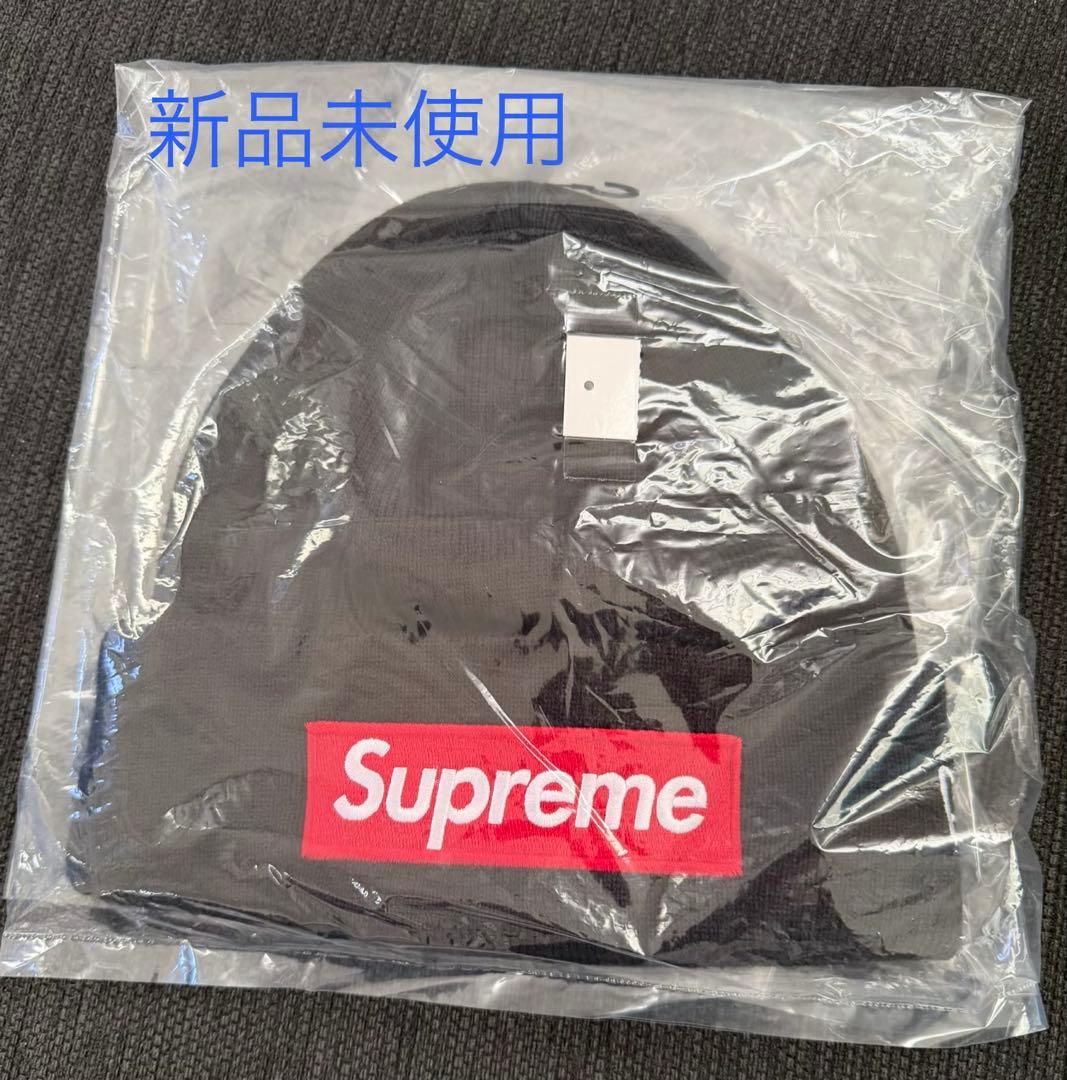 Supreme Box Logo New Era Beanie 黒　新品未使用