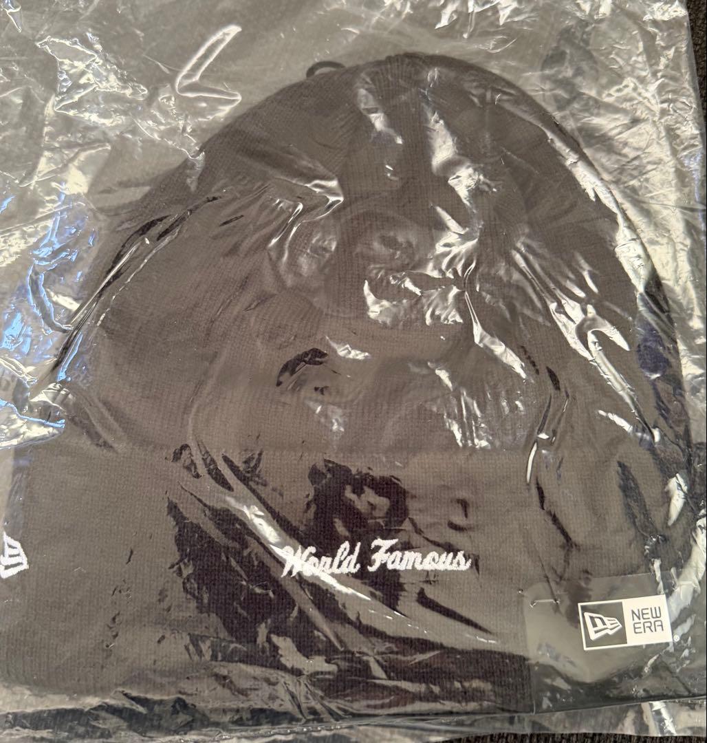 Supreme Box Logo New Era Beanie 黒　新品未使用
