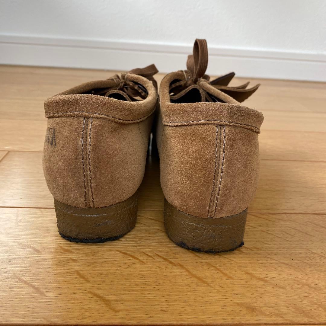 clarks ワラビー　ブラウン