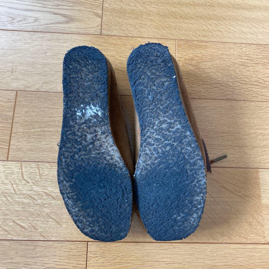clarks ワラビー　ブラウン