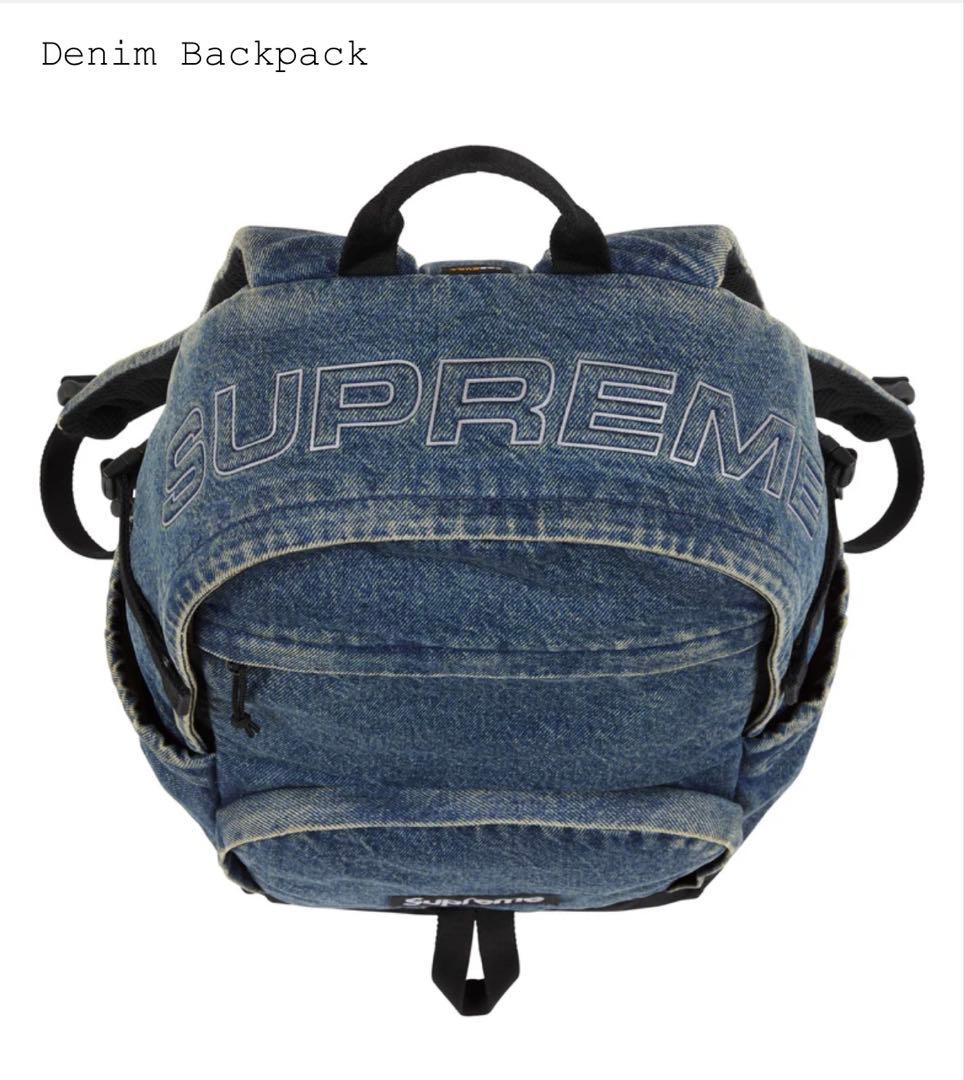 【新品未使用】完売品supreme Denim Backpack