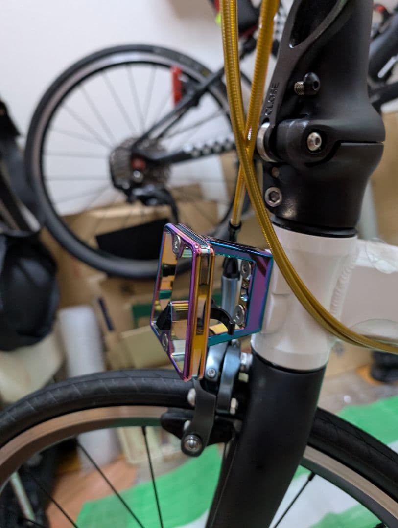 フェアウェザー フロントバッグ　小径車・ミニベロ用　フレーム・アダプター付き