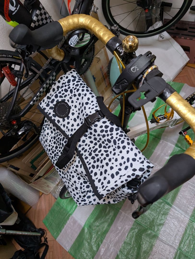 フェアウェザー フロントバッグ　小径車・ミニベロ用　フレーム・アダプター付き