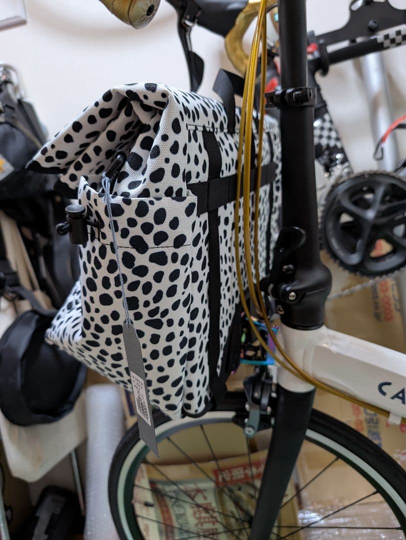 フェアウェザー フロントバッグ　小径車・ミニベロ用　フレーム・アダプター付き