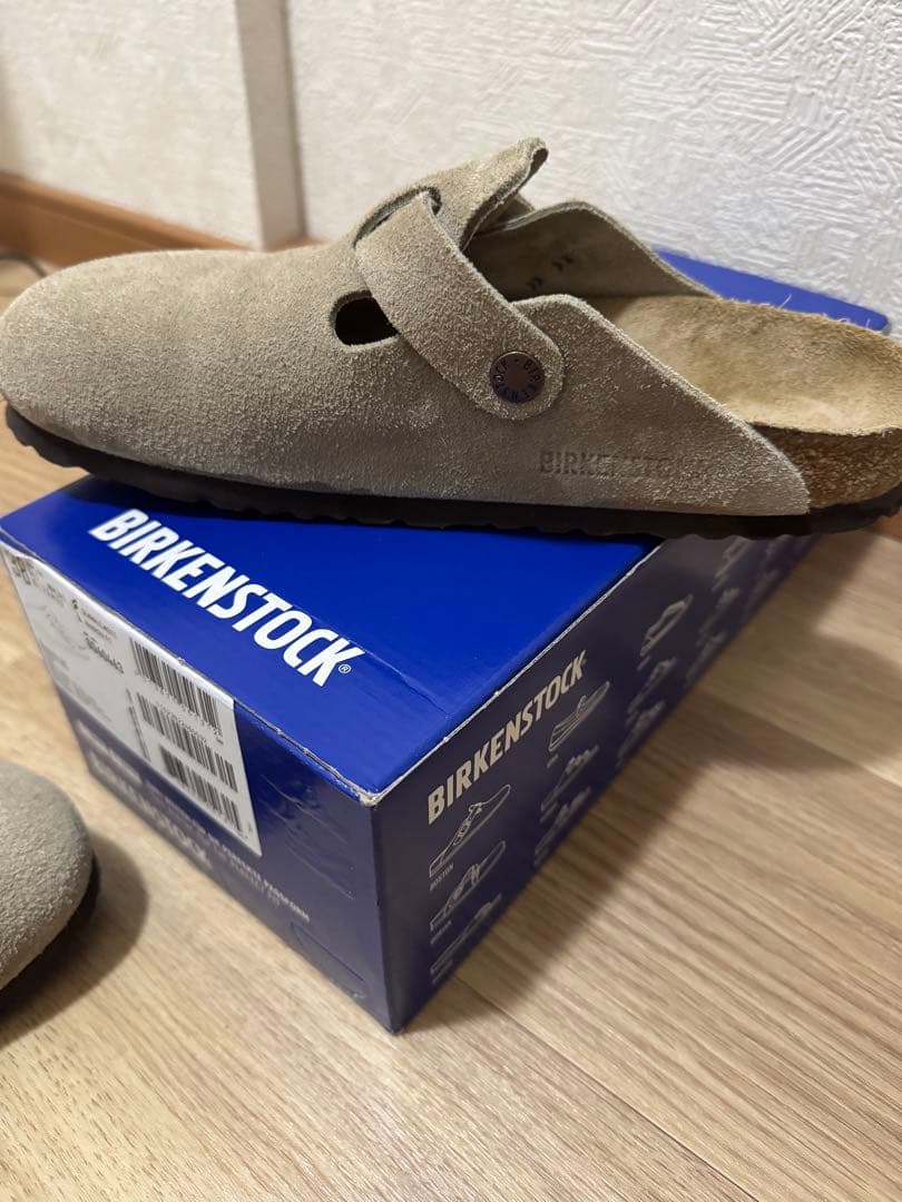 Nahasa さま専用　BIRKENSTOCK ボストン スエード トープ 38