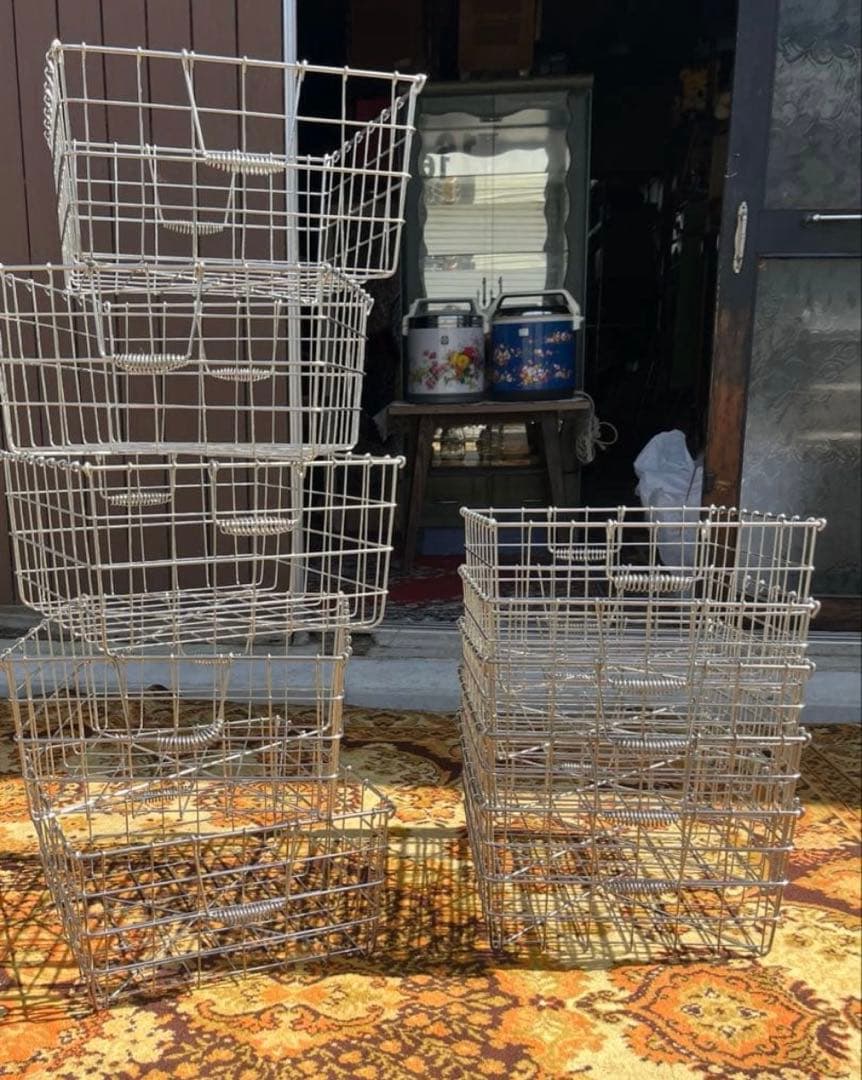 ゆうはる＊給食カゴ8個