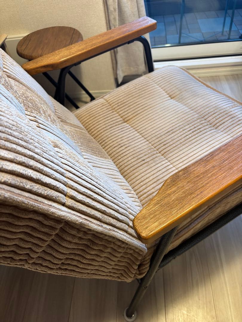 最終値下げしてます！リクライニング 1Pソファ美品！