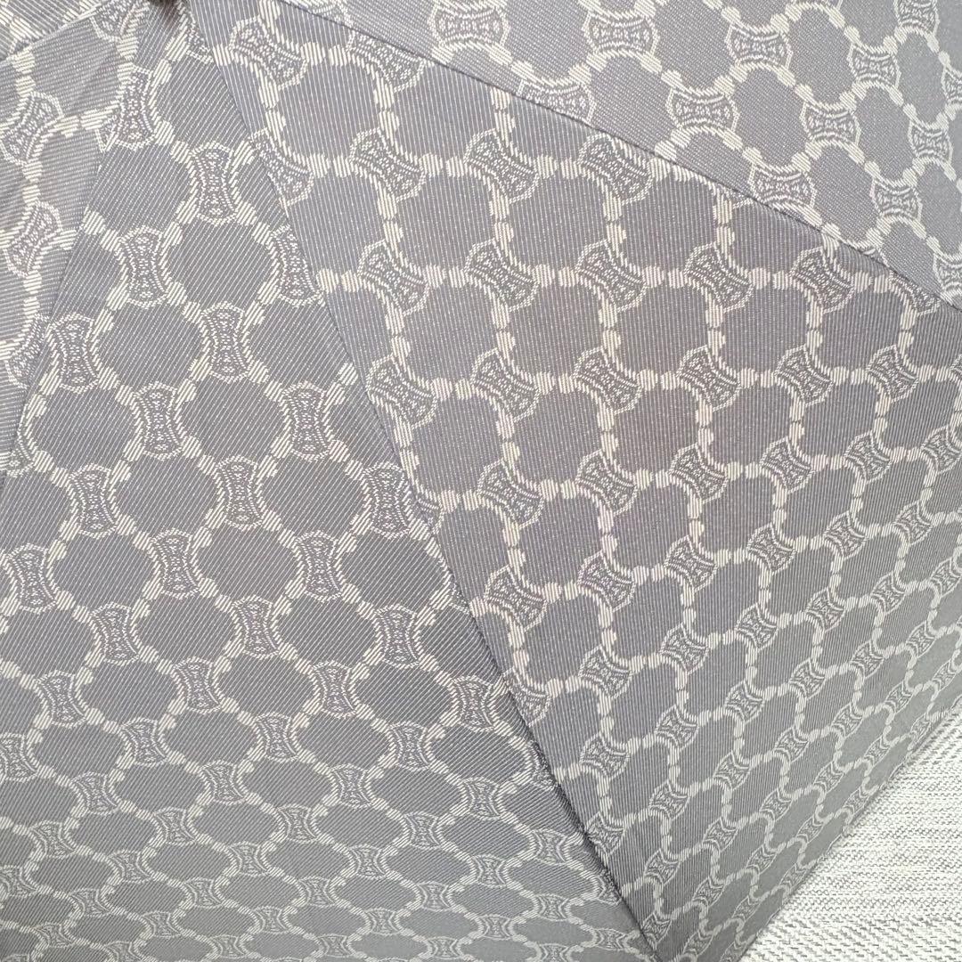 CELINE セリーヌ　マカダム　トリオンフ総柄　晴雨兼用小傘