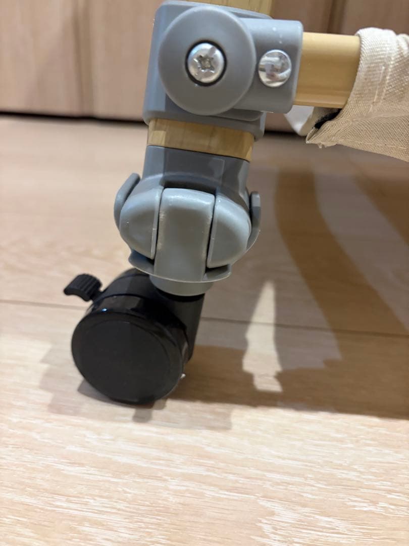 SINDurumer 3IN ベビーベッド キャスター付き