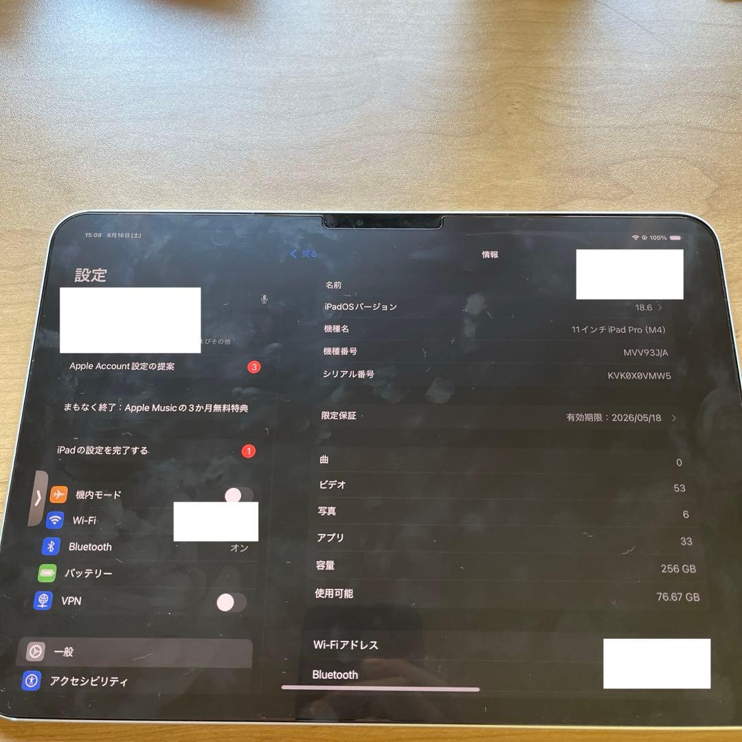 Apple iPad Pro 11インチ　第五世代　早い者勝ち