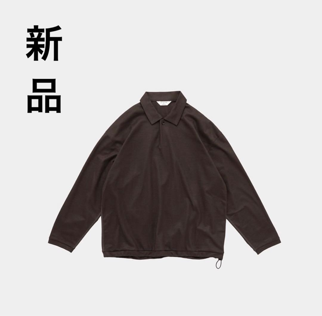 新品タグ付未使用/スティルバイハンド/ロングスリーブポロシャツ