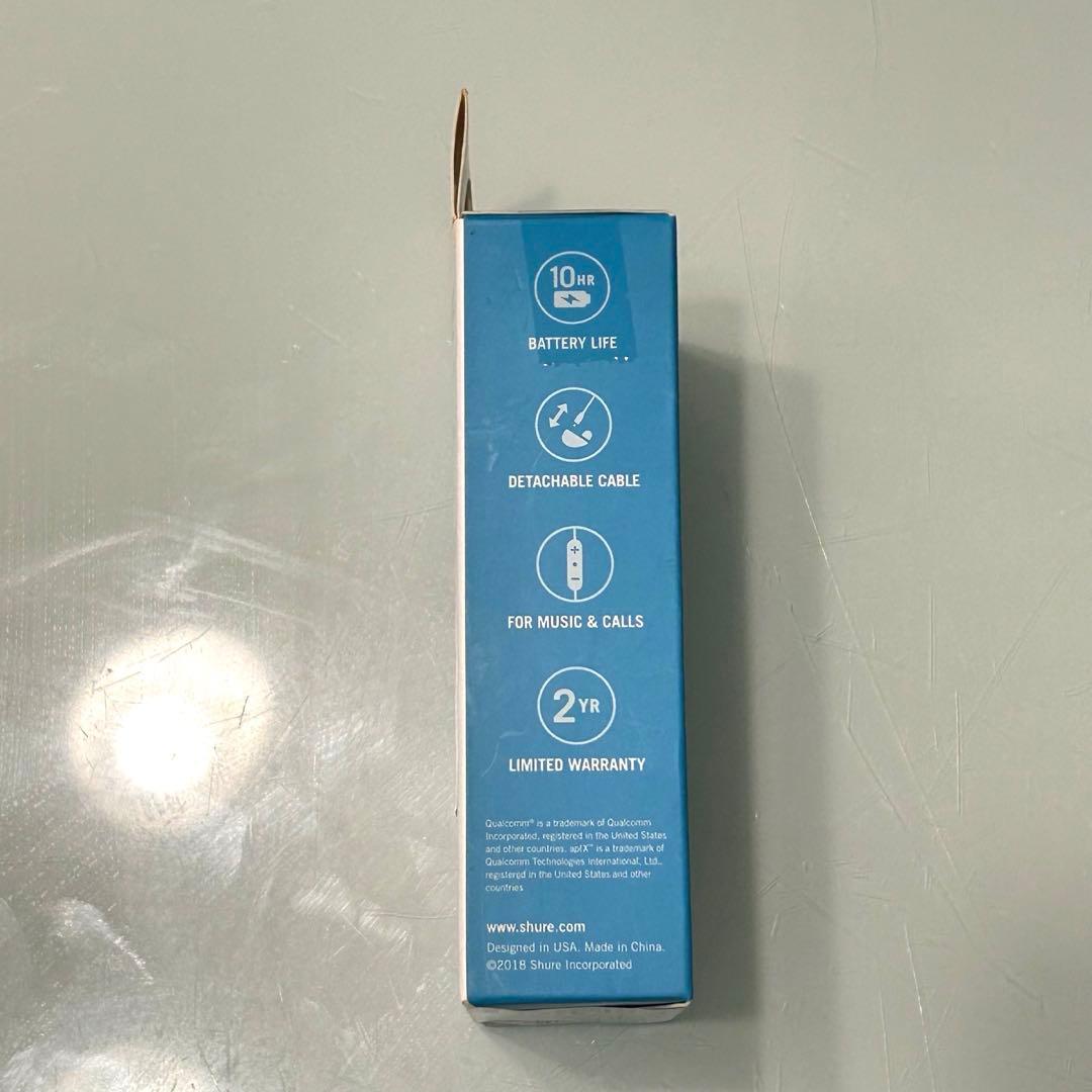 【新品 未使用品】SHURE RMCE-BT2 MMCXコネクタ搭載 リケーブル