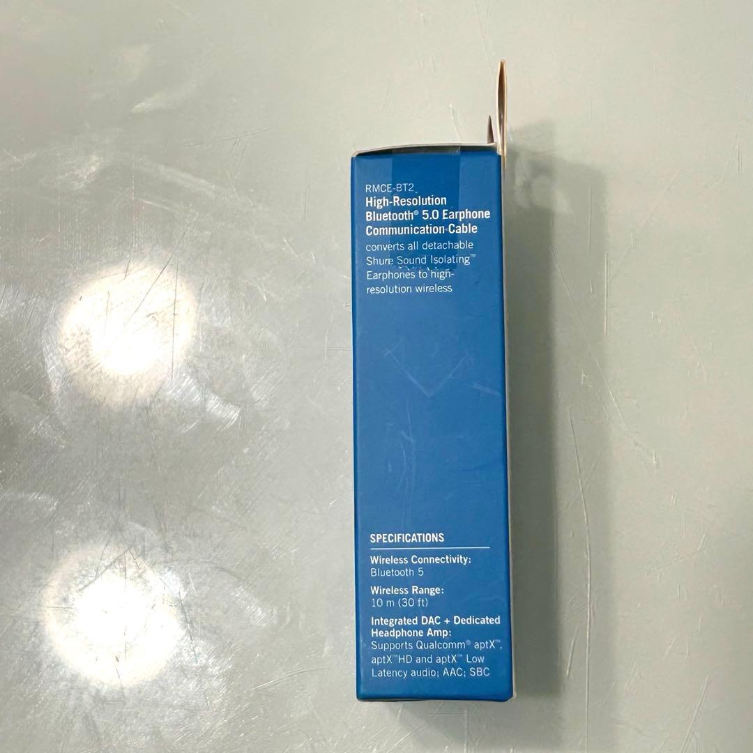 【新品 未使用品】SHURE RMCE-BT2 MMCXコネクタ搭載 リケーブル