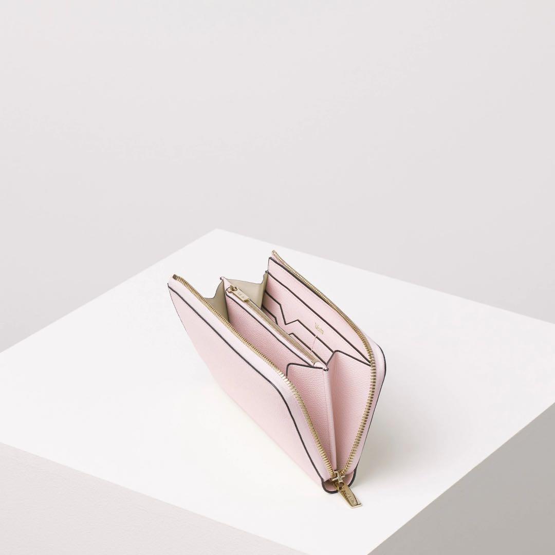 ヴァレクストラ　Lジップパース　ウォレット　ペオニア