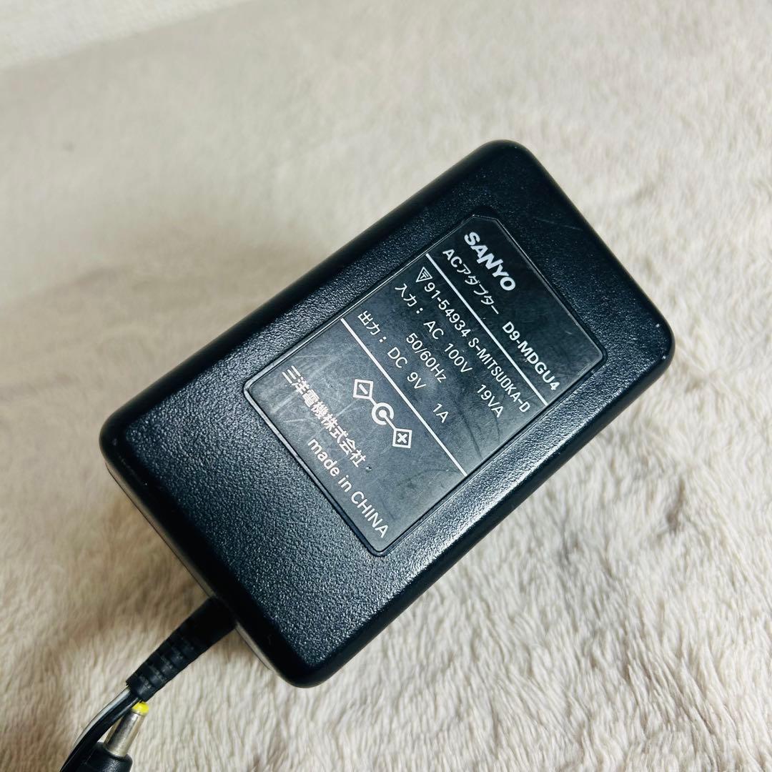 【希少】SANYO FM/AMポータブルMDレコーダー MDG-U4T