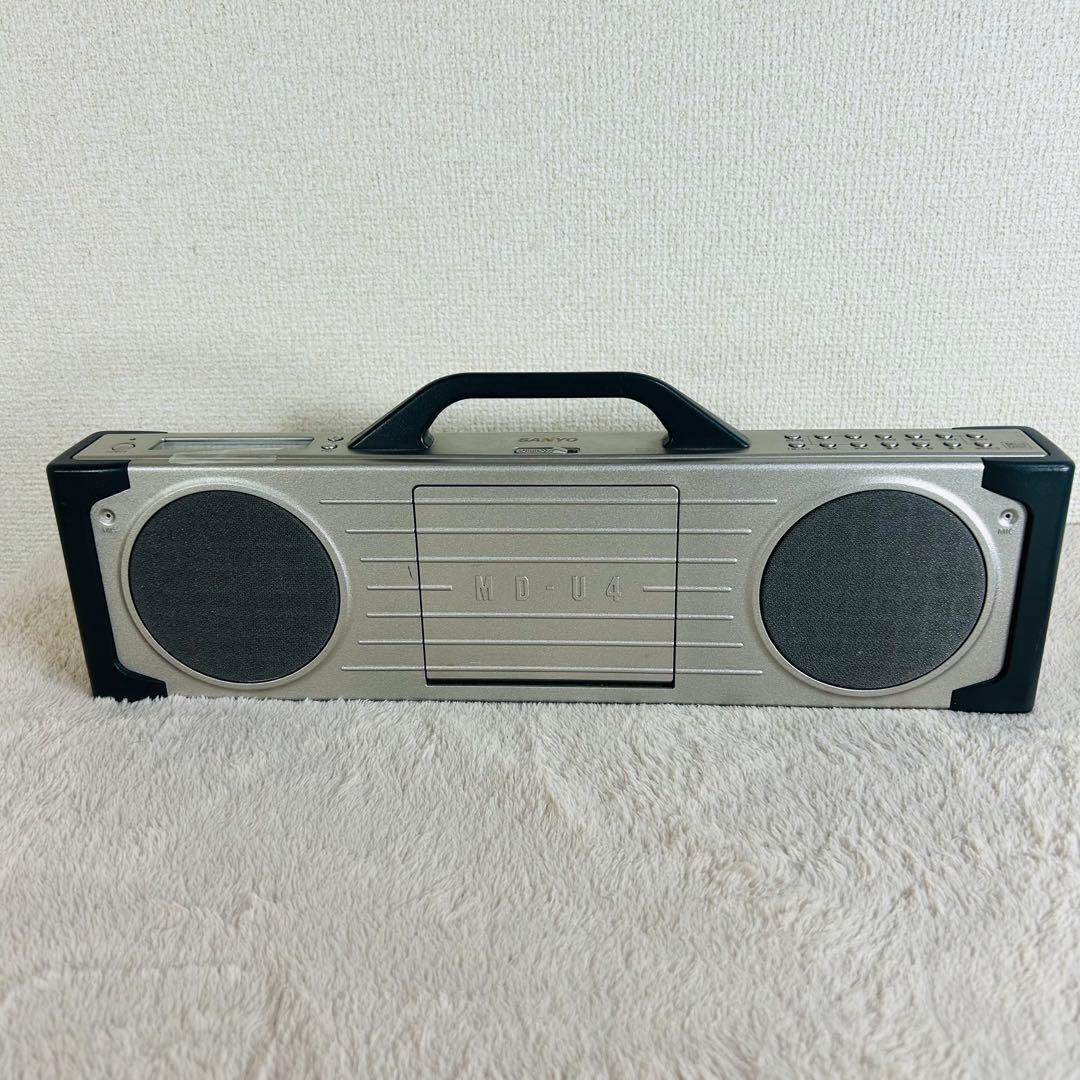 【希少】SANYO FM/AMポータブルMDレコーダー MDG-U4T