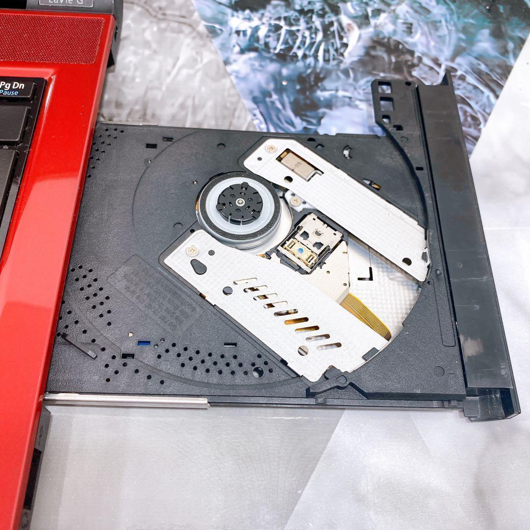 可愛い赤❤薄型ノートパソコン✨大容量✨新品SSD512G✨ Windows11