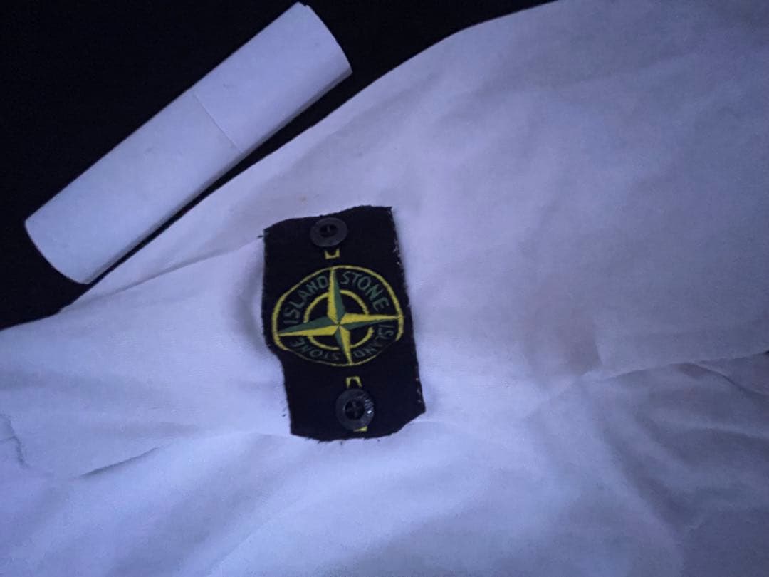 STONE  ホワイト長袖Tシャツ