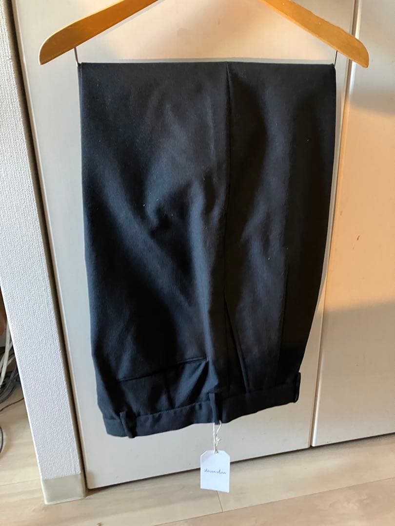 新品 steven alan ウール イン ツープリーツ ドレス　ワイド　パンツ