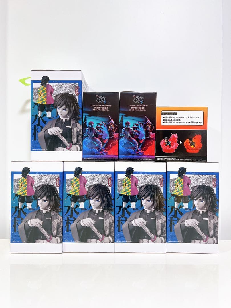 鬼滅の刃 竈門炭治郎 冨岡義勇 煉獄杏寿郎 猗窩座 セット売り