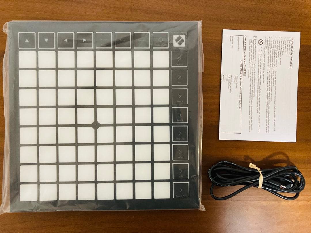 Novation Launchpad X 付属ソフト使用可能