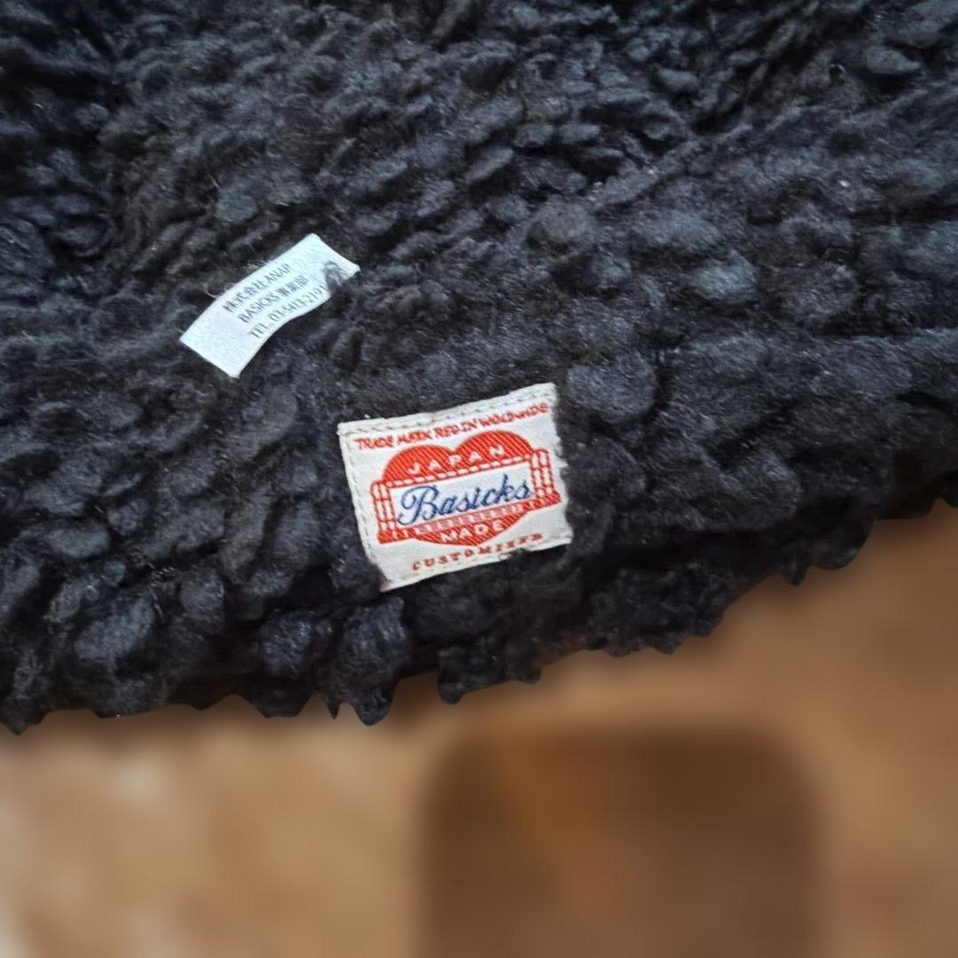 「Bear Beanie（ベア ビーニー）」ボア素材のクマ耳付き帽子