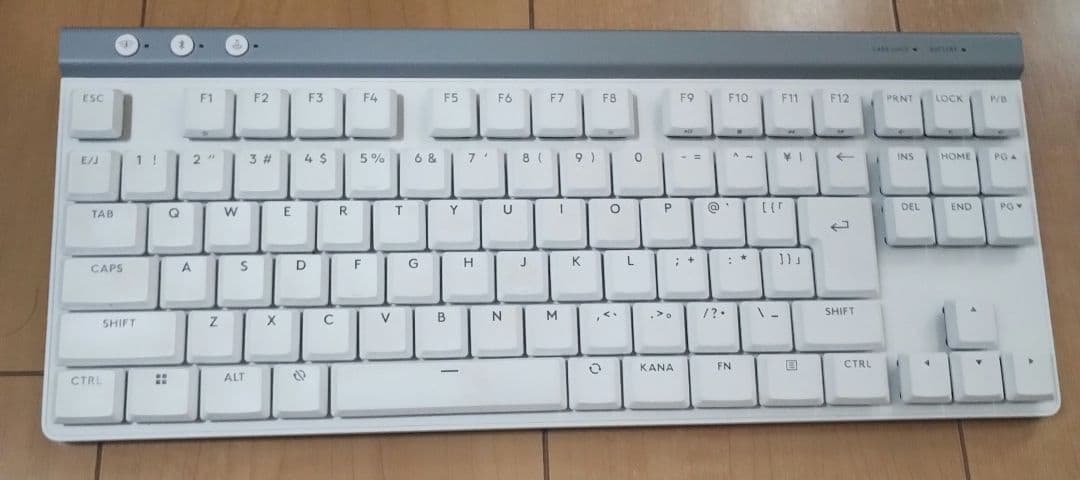 Logicool g515 lightspeed tkl ホワイトカラー
