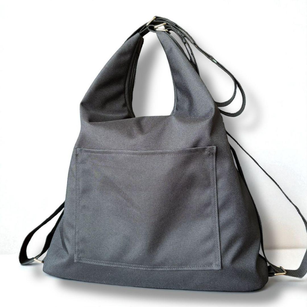 【A4収納可能】3way BAG／コーデュラブラック