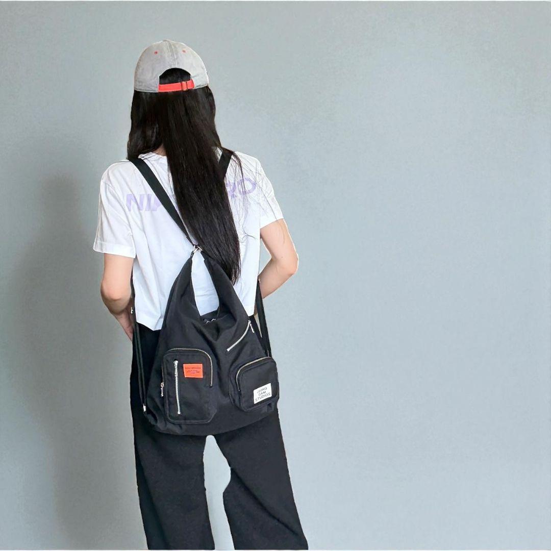 【A4収納可能】3way BAG／コーデュラブラック