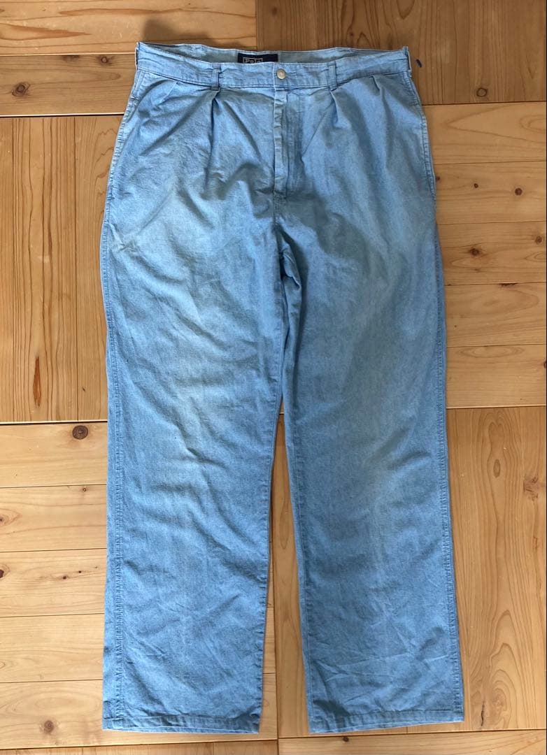 Ralph Lauren ラルフ 36 スラックス デニム パンツ 古着