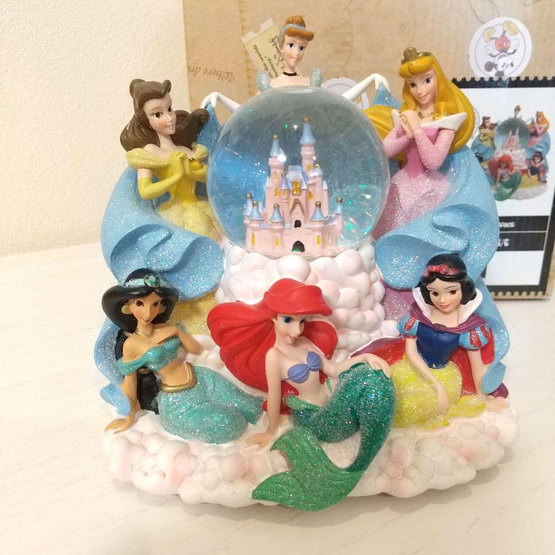 ディズニープリンセス スノードーム スノーグローブ オルゴール