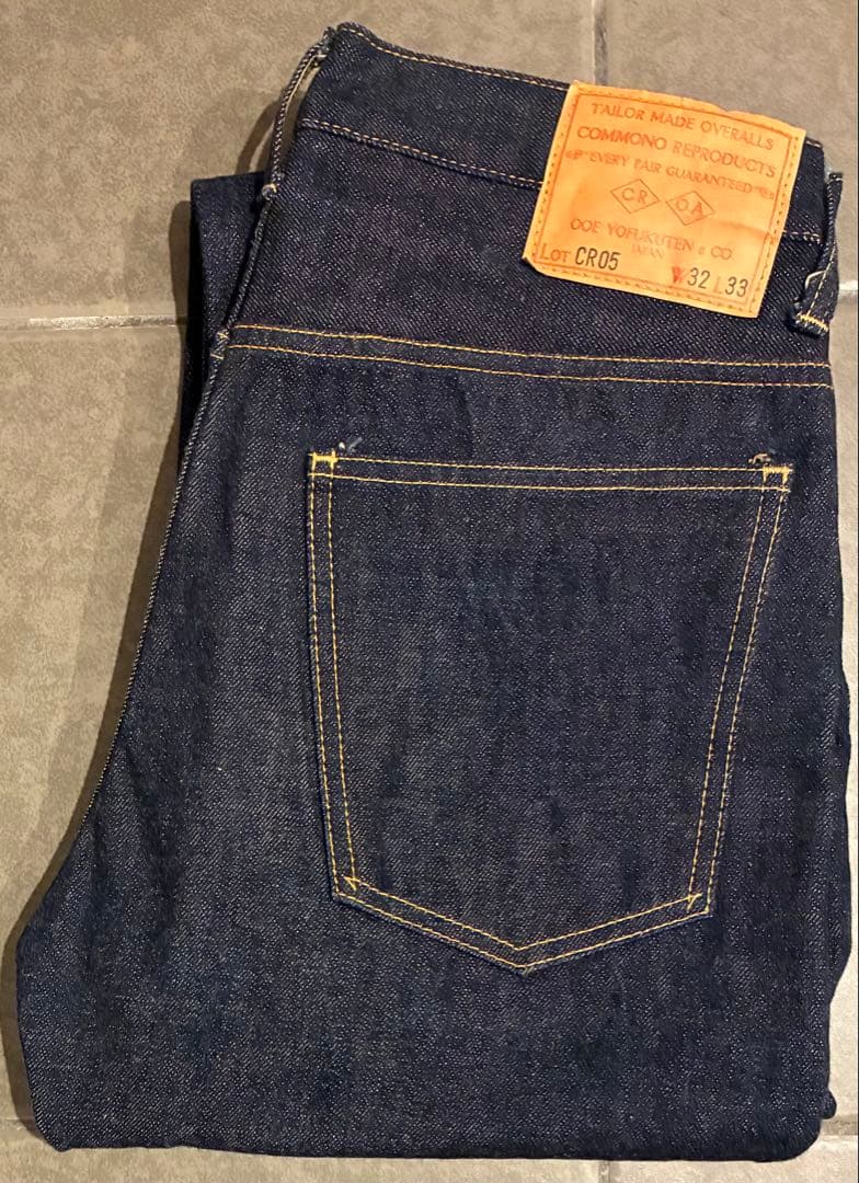 大江洋服店×コモノリプロダクツ　スリムストレート