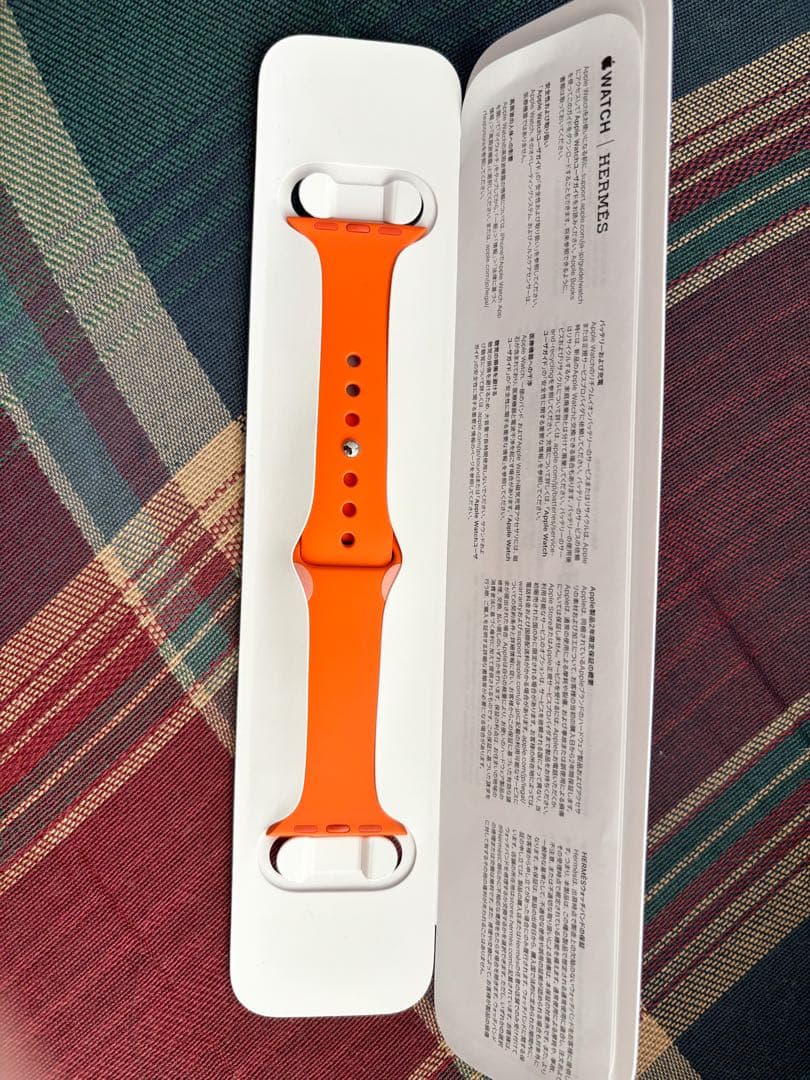 エルメス Apple Watch ベルト オレンジ